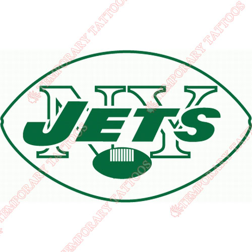 New York Jets Customize Temporary Tattoos Stickers NO.647